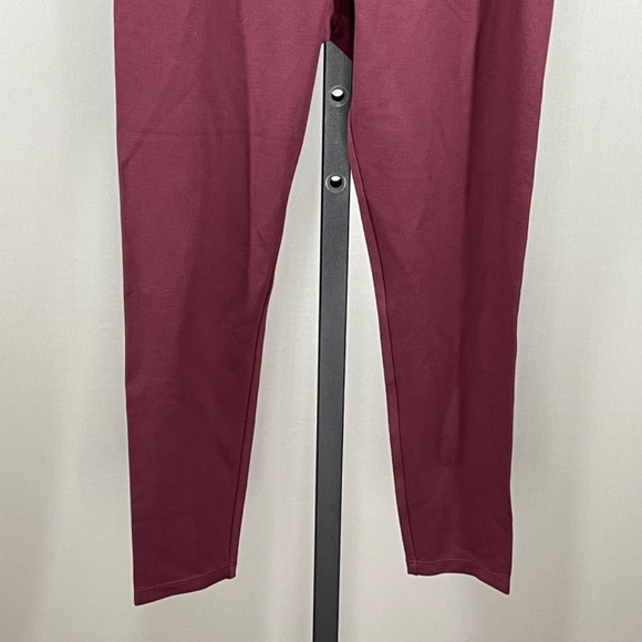 NEW Loft Pants Womens Small petite red skinny leggings preppy casual classic - Picture 3 of 9
